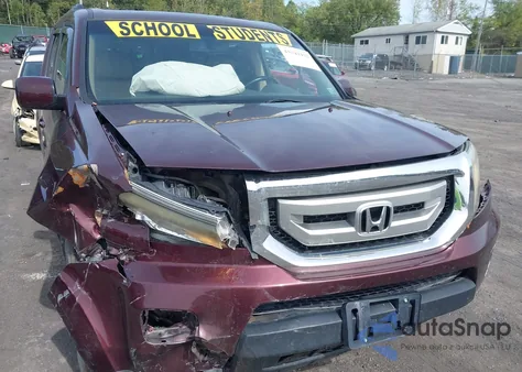 2009 Honda Pilot Ex-L from USA, damaged, VIN 5FNYF48519B000578